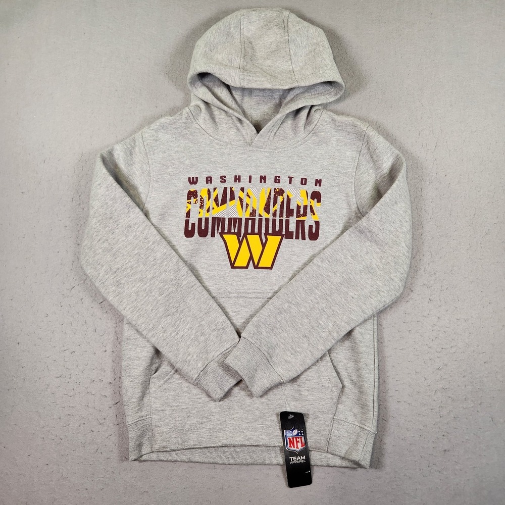 Outerstuff Washington Commanders NFL Youth Hoodie M 10/12 Gray NWT